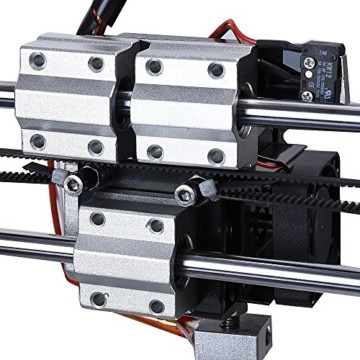 ALUNAR Aufgerüstetes DIY Desktop 3D Printer Repover Prusa i3 Kit, Hochpräzise Selbstmontage Tridimensional FDM Printer, Mehrfarbendruckmaschine-EU - 